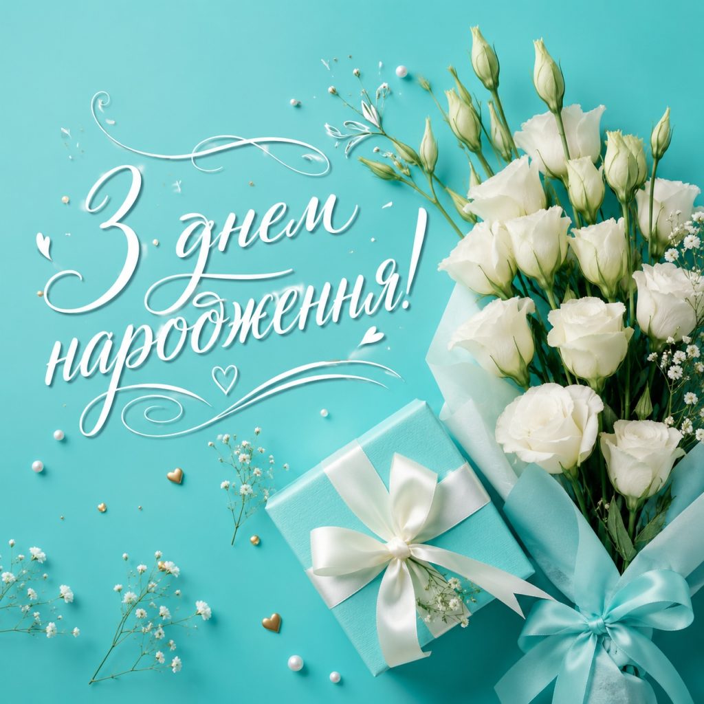 Привітання дівчині з днем народження своїми словами. Щирі побажання та картинки