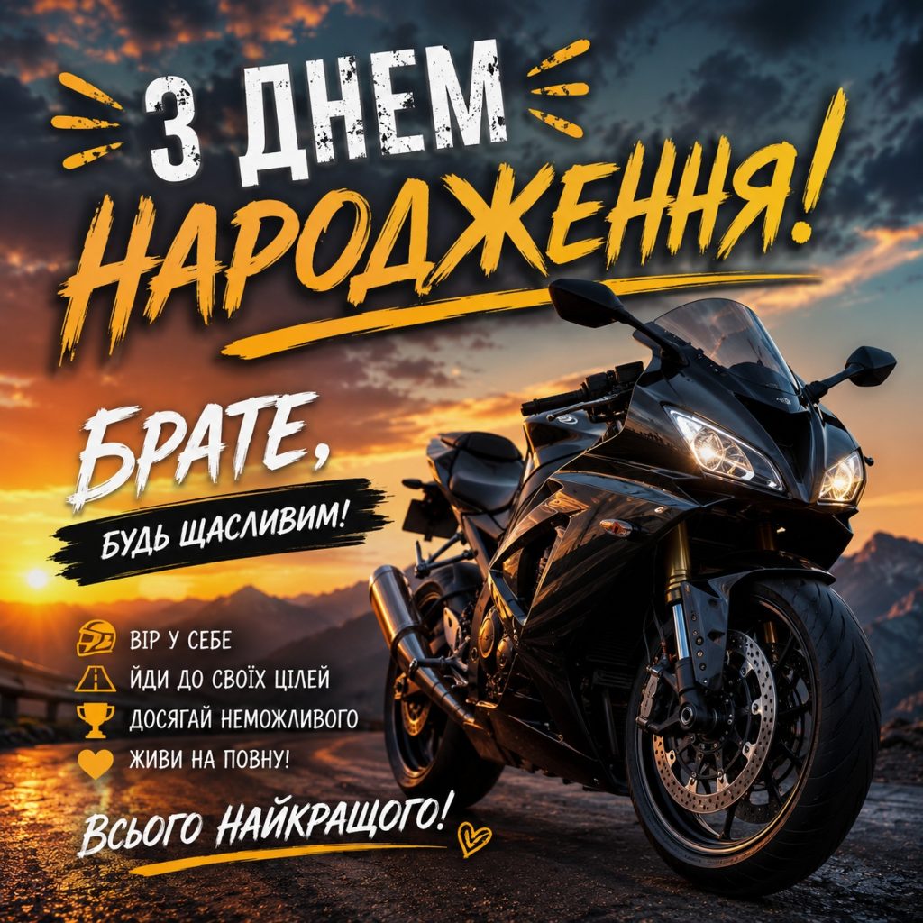 Привітання з днем народження брату від сестри до сліз. Щирі слова та картинки