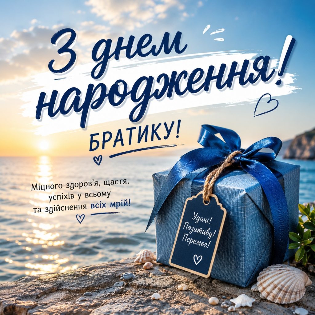 Привітання з днем народження брату від сестри до сліз. Щирі слова та картинки