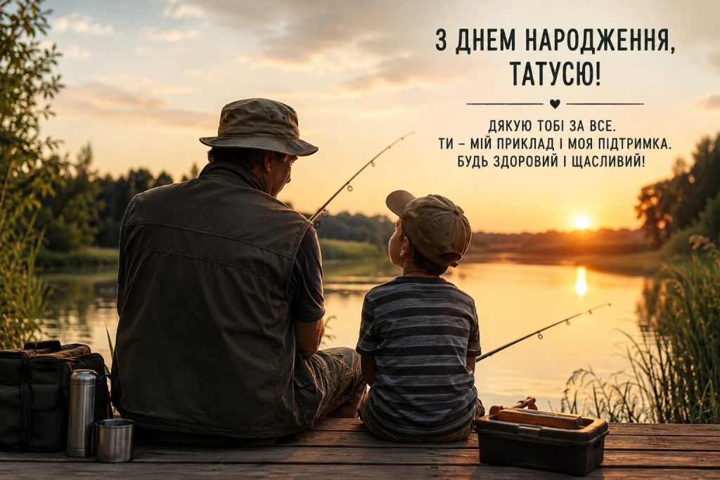Привітання для тата з днем народження — щирі слова для найдорожчої людини та картинки