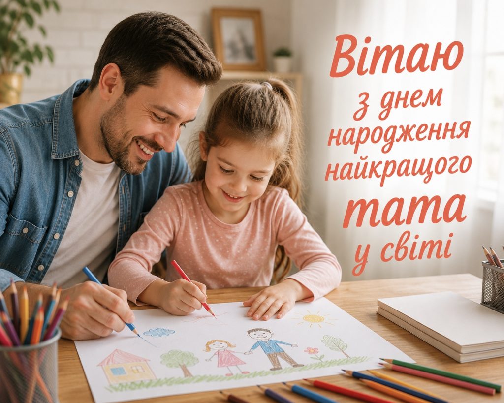 Привітання для тата з днем народження — щирі слова для найдорожчої людини та картинки