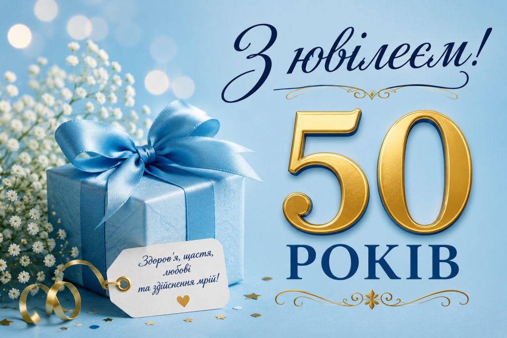 Привітання з 50 річчям жінці: красиві, щирі, прикольні та зворушливі слова на ювілей, картинки та листівки