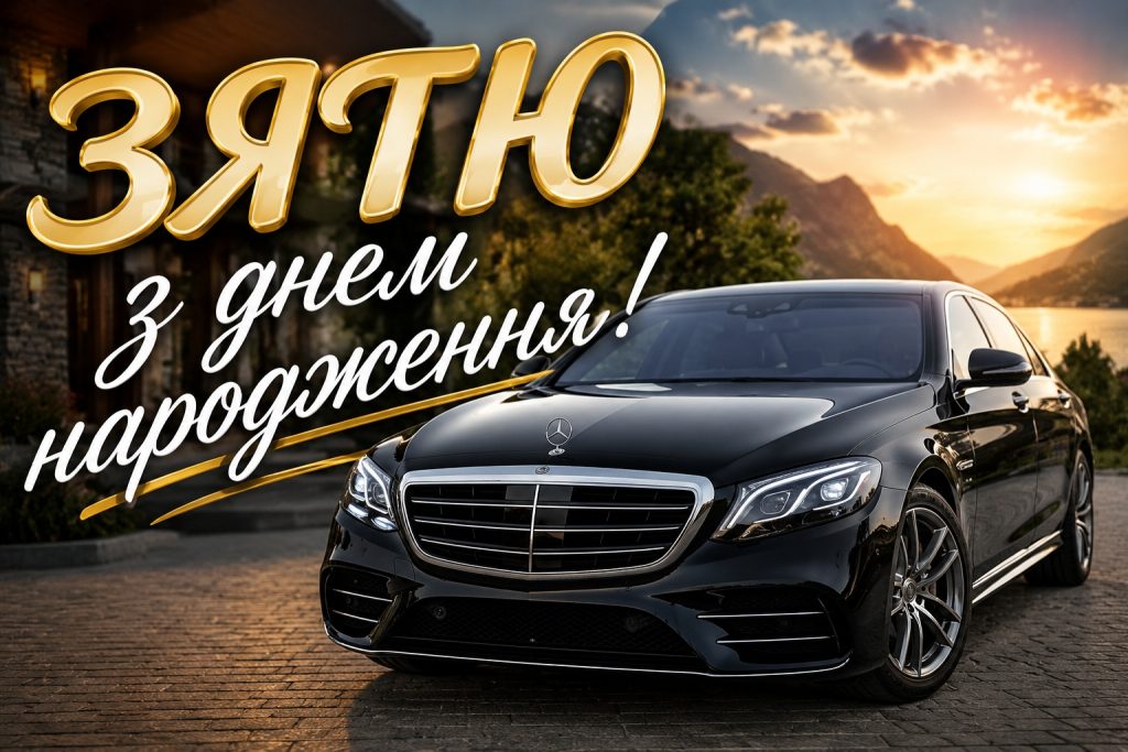 Найкращі привітання з днем народження зятю від тещі своїми словами та картинки