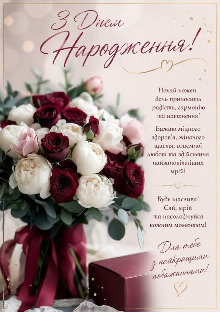 Привітання з днем народження похресниці – красиві слова, картинки та листівки від хрещених